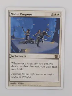 Noble Purpose - NM - 8th Edition - MTG - Image 1