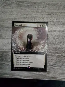 ​FAREWELL - MTG - Borderless - KAMIGAWA NEON DYNASTY - NM Pack Fresh - Image 1