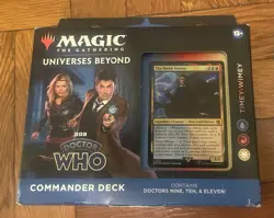 Timey-Wimey Commander Deck MTG: Universes Beyond Doctor Who Magic the Gathering - Image 1