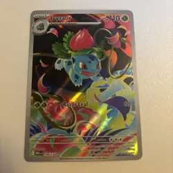 Ivysaur 134/132 - Illustration Rare - Mega Evolution - Pokemon TCG Pack Fresh - Image 1