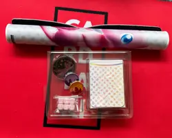 Pokemon 151 UPC Play Mat Mew Scarlet & Violet - Receive Everything In Picture! - Image 1