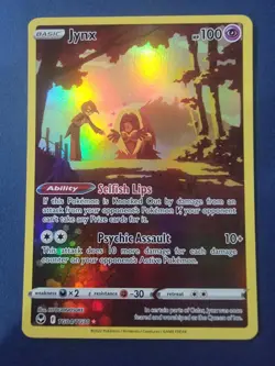 Jinx TG04/TG30 Trainer Gallery Holo Rare Pokemon Silver Tempest English Cards - Image 1