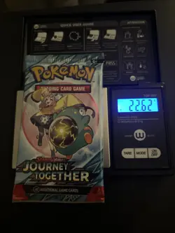 Heavy! Over 22.62 Gram Pokemon Journey Together Booster Pack Sealed - Image 1