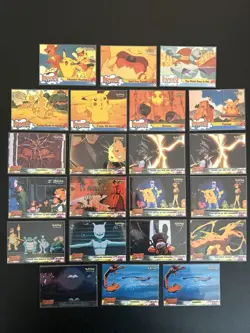 1999 Topps Pokemon Movie Pikachus Vacation & Mewtwo Strikes Back Blue Logo NM/MT - Image 1