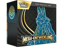 Pokemon Mega Entwicklung Lucario Top Trainer Box OVP, Neu, Sealed ✅Fast SHIP✅ - Image 1