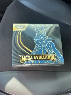 🔥Pokemon TCG Mega Evolutions ETB Lucario Factory Sealed New🔥 - Image 1