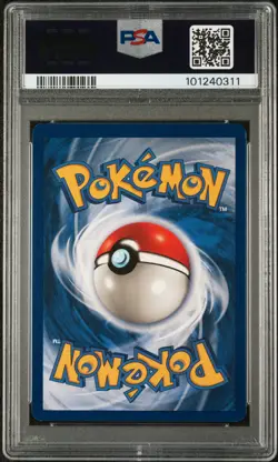 1999 POKEMON FOSSIL 1ST ED #10 LAPRAS-HOLO PSA 8 - Image 2