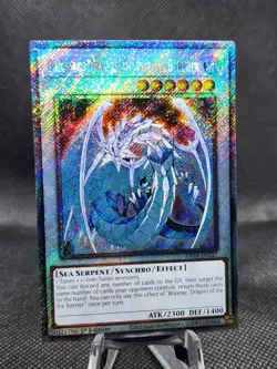 Yugioh! Brionac, Dragon Ruler Of The Ice Barrier - RA03-EN227 - Platinum Secret - Image 1
