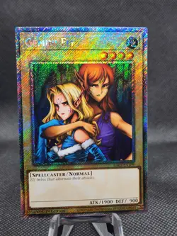 Yugioh! Gemini Elf - RA03-EN109 - Platinum Secret Rare - Image 1