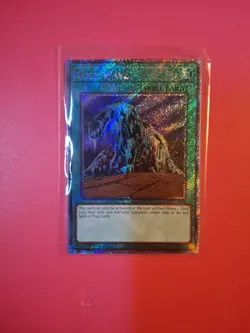 Near Mint Yugioh Cold Wave - RA03-EN104 - Platinum Secret Rare - Image 1