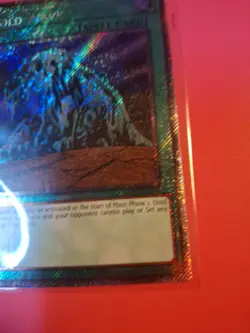 Near Mint Yugioh Cold Wave - RA03-EN104 - Platinum Secret Rare - Image 3