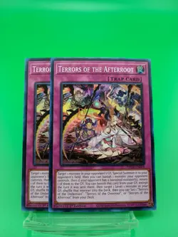 2x Terrors of the Afterroot 1st Edition Super Rare PHNI-EN079 Yu-Gi-Oh! - Image 1