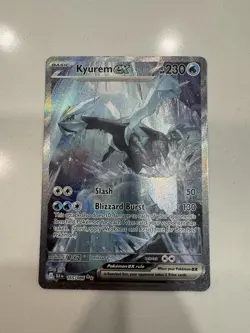Pokemon TCG Kyurem EX Black Bolt Holo Card 165/086Sv: Black - Image 1