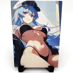 Akame ga Kill! Esdeath Sexy Hot Bikini Anime Waifu Girl Goddess Story Art Card - Image 1