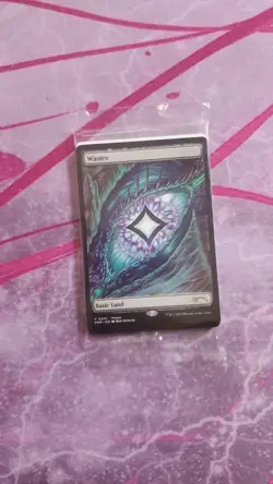 MTG Dragon's Eye *Wastes* Play Promo Land Tarkir Dragonstorm 10 Card Pack Sealed - Image 1