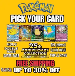 TCG: Pokemon (s8a) Japanese 25th Anniversary Complete Your Set/Pick Card M/NM - Image 1