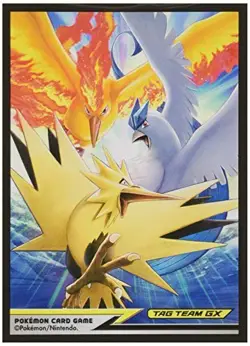 Pokemon Card Game Deck Shield Fire & Thunder & Freezer - Image 1