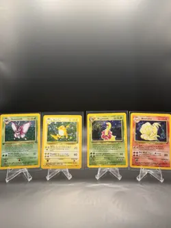 Pokemon Exeggcute, Raichu & Venomoth Vintage Mixed Card Lot TCG WOTC(7 Card Lot) - Image 1