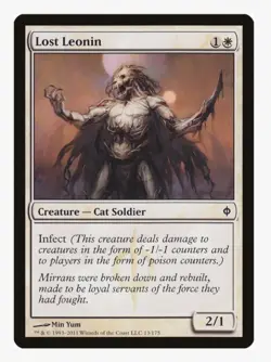 Lost Leonin | NPH | Infect Staple | MTG Pauper Modern EDH Aggro | Lightly Played - Image 1