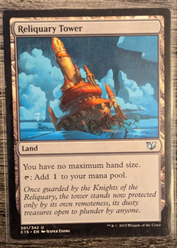 MTG: Reliquary Tower (Commander 2015)(UNCOMMON) - Image 1