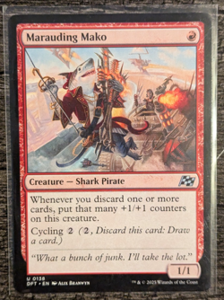 MTG: Marauding Mako (Aetherdrift)(UNCOMMON - Image 1