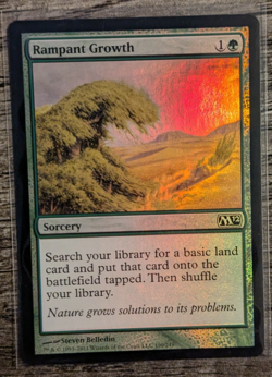 MTG: Rampant Growth (Core Set 2012)(FOIL COMMON) - Image 1