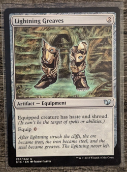 MTG: Lightning Greaves (Commander 2015)(UNCOMMON) - Image 1