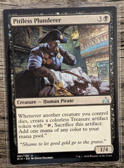 MTG: Pitiless Plunderer (Rivals of Ixalan)(UNCOMMON) - Image 1