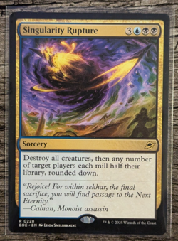 MTG: Singularity Rupture (Edge of Eternities)(RARE) - Image 1