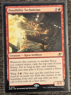 MTG: Possibility Technician (Edge of Eternities)(RARE) - Image 1
