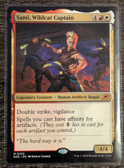 MTG: Sami, Wildcat Captain (Edge of Eternities)(MYTHIC RARE) - Image 1