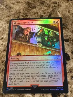 MONASTERY RAID Magic MTG Assassin's Creed Foil - Image 1