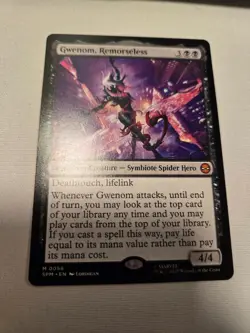 Gwenom, Remorseless Marvel's Spider-Man MTG NM - Image 1