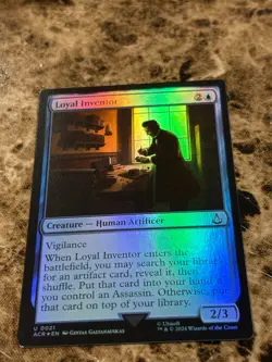 LOYAL INVENTOR Magic MTG Assassin's Creed Foil - Image 1