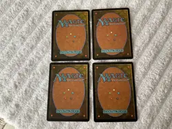 Magic the Gathering MTG Playset 4x Seething Song 9th Edition HP - Image 4