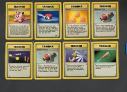 Vintage Pokemon Lot Base Fossil Neo Genesis Trainer Cards Excellent Conditiition - Image 4