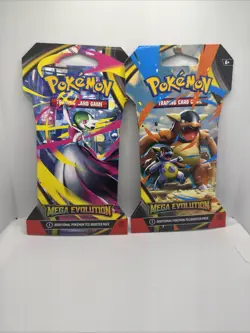 Pokemon TCG Mega Evolution Sleeved Booster Pack (2 Pack) - Image 1