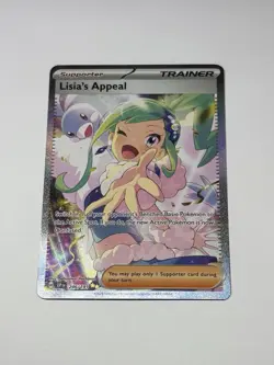 Lisia's Appeal 246/191 SV Surging Sparks Special Illustration Rare Pokemon NM/M - Image 1