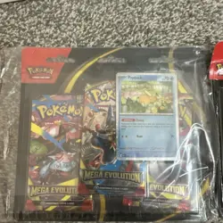 Pokemon TCG | Mega Evolution 3 Pack Blister Psyduck/Golduck New & Sealed - Image 3