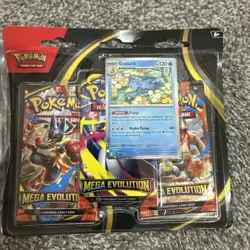 Pokemon TCG | Mega Evolution 3 Pack Blister Psyduck/Golduck New & Sealed - Image 4