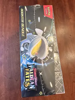 Pokemon TCG Scarlet & Violet Paldean Fates Booster Bundle Display Factory Sealed - Image 4