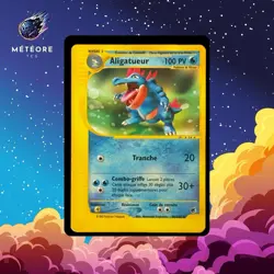 Carte Pokemon ALIGATUEUR 46/165 Rare EXPEDITION Wizards FR - Image 1