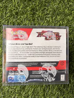 🔥Pokemon TCG Destined Rivals Booster Box Factory Sealed New w/ Protector🔥 - Image 2