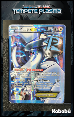 Carte Pokemon Lugia EX 134/135 Noir & Blanc Tempete Plasma FR - Image 1