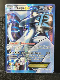 Carte Pokemon Lugia EX 134/135 Noir & Blanc Tempete Plasma FR - Image 2