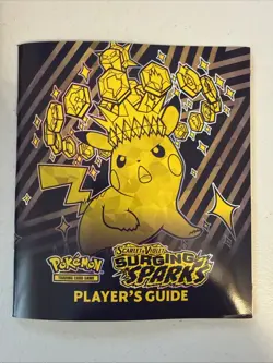 Pokemon Surging Sparks Elite Trainer Box (ETB) Player Guide Book - Image 1