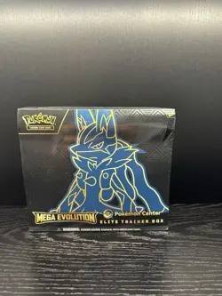Pokemon Mega evolution - PC ELITE TRAINER BOX PC ETB Lucario SEALED (Small Tear) - Image 1