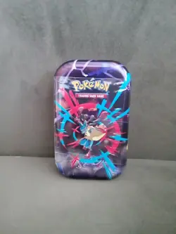 2025 Pokemon Mega Heroes Mini Tin From Mega Evolution Collection New Sealed - Image 1
