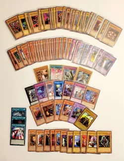 HUGE Lot of 100+ Yu-Gi-Oh! Trading Card Game 1996 Yugioh Konami 1st Ed Holo Rare - Image 1