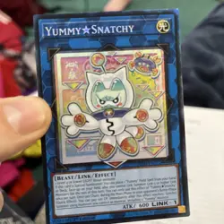 YummySnatchy (CR) JUSH-EN022 Justice Hunters 1st Edition Holo YuGiOh Card - Image 1